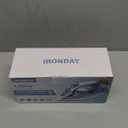 Steam Iron for Clothes Fast Heating, 1200W Iron with Non-Stick Ceramic Soleplate, Self-Cleaning, Burst of Steam, Spray Mist, 7.03oz Water Tank Ironing Clothes for Home, Blue