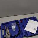 Orion Motor Tech Dial Gauge, Brake Runout Gauge and Ball Joint Gauge, Clamping Dial Indicator with 7 in Locking Pliers & 360 Flexible Stem Holder, 0.01 mm Precision Automotive Dial Indicator