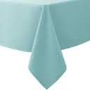 Biscaynebay Tablecloth for Rectangle Tables-60x108 Inch Aqua Blue Outdoor Picnic Table Cover-Rectangular Folding Table Cloths Water Resistant for Kitchen Camping Dining Room Patio Banquet Party