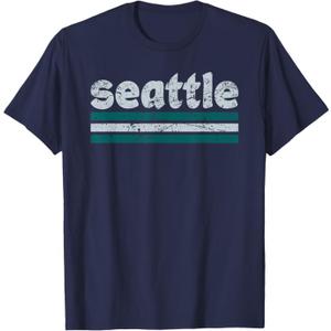 Brand: RetroTown Tees
Seattle Washington Retro Vintage Weathered Throwback T-Shirt Size M