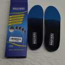 Plantar Fasciitis Insoles for Men Women - Orthotics Inserts, Shoe Insoles Arch Support Flat Feet Inserts Work Boot Insole (Mens 10-10 1/2 | Womens 12-12 1/2) (Blue)