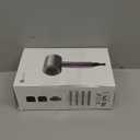 slopehill Professional Ionic Hair Dryer, Powerful 1800W Fast Drying Low Noise Blow Dryer with 2 Concentrator Nozzle 1 Diffuser Attachments for Home Salon Travel (White)