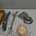 Engine Timing Chain Kit, Suitable for Hyundai Kia Elantra Sonata Tucson Optima Soul Forte 2.0L G4NC, Automotive Camshaft Adjuster Set Replacement Part with 2 CVVT Gears 24321-2E200