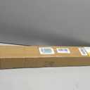 UNISHADES no Drill Cordless Roman Shades for Windows, 34" W 64" H - 100% Blackout - Linen - Beige