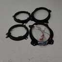 Speaker Spacer for Toyota Lexus Scion Subaru 6" to 6-3/4" + 6" x 9" Adapter with Wiring Harness (6"+ 6"x9")