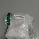 romansong High Waisted Workout Compression Capri Leggings for Women Petite Skinny Mesh Gym Legings with Pockets(White, XS)