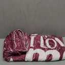 I Love You Mom Blanket for Mom, Valentines Gifts for Mom from Daughter Son, Birthday Gifts for Women Who Has Everything, Blanket Gift for Her, I Love You Mom Throw Blanket 60"x50", Burgundy