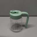 32oz Breast Milk Storage, Glass Formula Mixing Storage with Lid - Heat & Cold Resistant, Leak-Proof Container for Preparing Baby Bottles, Large Mouth for Easy Cleaning & Storage (170mm) (Green)