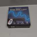 Merkury RoomGlo 10ft Neon Rope Light 16 color Flexible LED Lighting w/ Remote