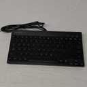 Perixx PERIBOARD-426 Wired Mini Low Profile Keyboard (Wired USB), US English Layout (11665)