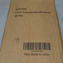 3 Inch Terracotta Pots with Saucer-20 Pack，Cactus Terra Cotta Flower Pot with Drainage，Succulent Nursery Clay Pots Great for Plants,DIY Crafts, Wedding Favor