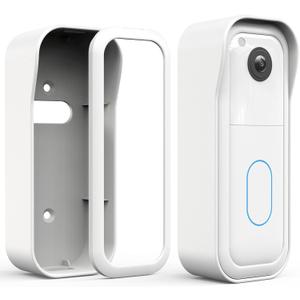 Blink Doorbell Mount for All-new Blink Video Doorbell(2nd Gen), No-Drilling Blink Mount Bracket, Easy Installation for Blink Doorbell Camera Security System (Blink Doorbell is Not Included),White