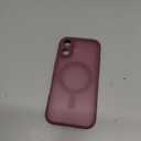 TOCOL Magnetic for iPhone 16 Case, Upgraded Full Camera Protection, Compatible with Magsafe, Drop Protection, Translucent Matte Back Bumper Phone Cover 6.1-Inch (Peony)