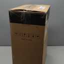 LUGGEX Carry On Luggage with Spinner Wheels, 20 Inch Aluminum Frame Zipperless Polycarbonate Hard Shell Suitcase, Charcoal Metallic