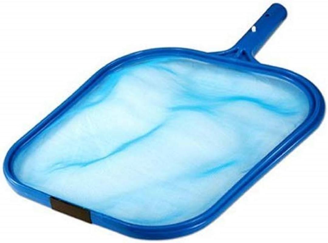 Swimline 8010 Residential Leaf Skimmer Net Head Cleaner with Retrieval Magnet for Swimming Pool Spa Pond Hot Tub Leaves Bugs Debris Fine Cleaning Maintenance, Heavy Duty Extra Large, Blue
