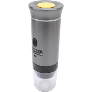 Brrnoo Portable Machine, Mini Coffee Maker for Travel Camping RV Hiking with USB C Charging 20 Bar Pressure 5 Min Heat 4 Cups per Charge (03) (#713, Gray)