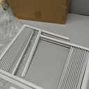 LBG Products Window Air Conditioner Side Panel and Frame Set,AC Accordion Filler Kit,Fits Most 5000BTU Window Air Conditioners, AC Side Panels with Frame