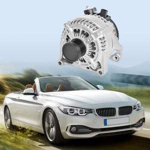 210Amp Alternator 12V Compatible with BMW 228i 14-16, 320i 13-18, 328i, 428i xDrive, 528i, X1, X3, Z4, L4 2.0L, CW 6-Groove Clutch Pulley, Replace 12317605061, 104210-6400
