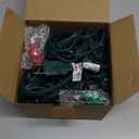 C7 Vintage Christmas Lights Outdoor Multicolor Christmas Tree Lights, 25FT Colorful Christmas Lights for Home Yard Indoor Outdoor Christmas Decorations, 27Pcs E12 Bulbs (2 Spare Bulbs)