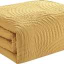 VCNY Home Sands Pinsonic Bedding Set, King 3-Piece, Gold
Quilt & Matching Shams, Soft & Breathable, Wrinkle Resistant, Lightweight for Year Round Comfort, Soft Room Decor