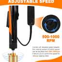 Electric Bottle Capping Machine Adjustable Plastic Bottle Capper 70kg/f Handheld Screw Bottle Cap Sealer for 0.39-1.97" Plastic Caps 110V