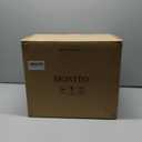 MONITO Ceramic Dinnerware 16 Pieces Dinner Set, Plates Pasta Bowls Cereal Bowls Reactive Change Glaze Dish Sets, Modern Stoneware Dishes, Gift, Creamy white