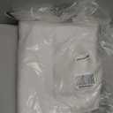 HOMEIDEAS Bathroom Rugs Sets 2 Piece, Super Soft and Absorbent Non Slip Microfiber Machine Washable Bath Mat Set (20" x 32" + 16" x 24", White)