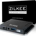 ZILKEE SATA/IDE to USB 3.0 Hard Drive Adapter - Universal Converter for 2.5/3.5 IDE & SATA HDD/SSD, External Drive Reader with 12V Power Supply, Supports up to 6TB