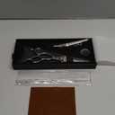 Professional Hair Cutting Scissors 6 Inch, VG10 Stainless Steel Barber Shears, Extremely Sharp Hairdressing Scissors for Salon & Home Use, Ambidextrous Left Right Hand