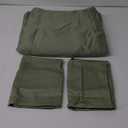 EVERGRACE Tencel Lyocell Cooling Duvet Cover Set Queen Size 3 Piece, 100% Natural Eucalyptus Lyocell Fiber from Austria, Luxury Silky Soft Comforter Cover with 2 Shams, Misty Sage Green, 90"x90"