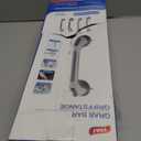 TAILI Grab Bars for Bathtubs and Showers 2 Pack Suction Grab Bar, Heavy Duty Shower Handle Removable Bath Handrails for Seniors and Elderly, Bathroom Safety Grip No Drilling Waterproof,Grey (16.8", Gray)