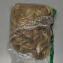 HAIRCUBE Long Layered Synthetic Hair Wigs for Women with Bang (Blonde with Dark Roots)