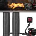 KEMIMOTO Heated Motorcycle Grip Pads, IP67 Waterproof, Universal for 12V ATV Motorcycle Hand Grip with Temperature Adjustable & Fast Heating