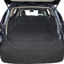 ALLANSING Extra Long Dog Cargo Liner for Full-Size SUV & Minivan - Heavy-Duty 900D Oxford Waterproof Pet Cargo Protector with Flaps Protection & TPU Suction Cups, Ideal for Large Dog Travel