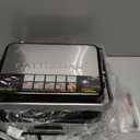 Panini Press Grill Sandwich Maker with Removable Plates, 1600W, 5 in 1 Smokeless Indoor Grill & Griddle with Meat Thermometer, Electric Contact Grills for Kitchen, Stainless Steel