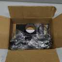 Tfro & Cile Rain Chain Gutter Adapter Black Installation Suit for Gutter Downspout Outlet