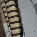 A.S. Cration Wallpaper Wood Panels - Brown, Beige - Striped Wood Wallpaper 395.99in x 20.87in Made in Germany - 391091
