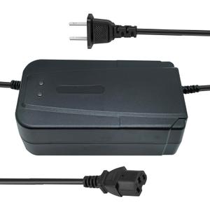 72V 3A Charger 3-Pin Plug for 60V 20AH 32AH AGM Gel SLA Big Electric Scooters, eWheels EW-52 EW-54, Go-Karts, Big Toys, 60V Lead Acid (SLA) Battery