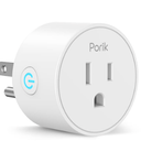 Porik Mini Smart Plug WiFi Outlet Works with Alexa, Google Home Smart Socket, Remote Control Voice Control and Timer, without Energy Monitoring, 13A 2990W, 2.4Ghz WiFi Only, 1 Pack