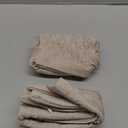 MIULEE Pack of 2 Couch Throw Pillow Covers 12x20 Inch Soft Light Brown Chenille Pillow Covers for Sofa Living Room Solid Dyed Pillow Cases