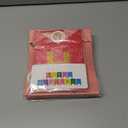 5 x Colorful Happy Birthday Banner with 12pcs Pennant Banner Flags, Rainbow Happy Birthday Sign with Shiny Gold Letters, Party Decorations for Boys Girls, DIY Party Supplies (Multi-color)