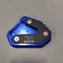 MOWOK Kickstand For Suzuki GSX-R 600 GSX-R 750 GSX-R 1000 R/X GSXR1000 2009-2023 Motorcycle CNC Extension Pad Support Plate Foot Side Stand (blue)