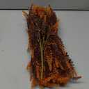 TURNMEON 12 Bundles Artificial Fall Flowers for Outdoors Fall Thanksgiving Decorations, UV Resistant Fall Plants Faux Boston Fern Fake Mums Plastic Greenery Shrubs for Home Porch Gardens Autumn Decor