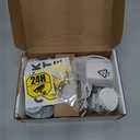 2K Cameras for Home Security-Outdoor/Indoor Camera for Dog/Cat/Pet/Nanny/Baby, Color Night Vision, White Light, Siren, 24/7 SD Recordings, Works with Alexa/Google Home, C1 (C1-White-2pack-2.4G)