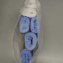 Small Trash Bags 4 Gallon with Drawstring, 1.1 Mil 15 Liter White Thick Unscented Small Plastic Garbage Bags for Bathroom, Wastebasket Liners for Toilet Home Office and Bedroom (4 Gal-120)