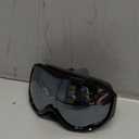 ZIONOR Lagopus B1 Ski Goggles OTG Anti fog Snow Goggles UV Protection Snowboard Goggles for Men Women Adult Youth (One Size, A1-vlt 10.5% Black Frame Silver Lens)