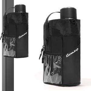 Magnetic Gym Bag for Men, Water Bottle Bag, Magnetic Water Bottle Holder, Water Bottle Sling Bag (Black)