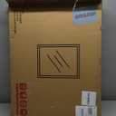 H HOMEWINS Rustic Rectangle Mirror,24x36 Wooden Farmhouse Mirrors,Boho Bathroom Wall-Mounted Nature Beads Decor Mirror for Bedroom, Living Room,Vanity,Entryway,Over Sink