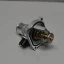 Car Coolant Thermostat Housing Assembly, Aluminum Vehicle Engine Coolant Thermostat Housing Replaces 96984104 55564891 902-821, Compatible with Aveo Pontiac Sonic Trax