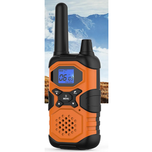 Topsung 2 Way Radios Walkie Talkies for Adults Long Range Rechargeable 3 Pack, Multi-purpose NOAA Hiking Camping Accessories with 4500mAh Battery USB Lanyards for Family Senior Care Garage Work Cruise